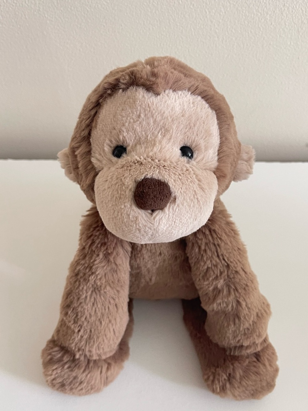 AUTHENTIC❗️Jellycat Medium Smudge Monkey Plush - NWT- RARE - FAST SHIPPING!